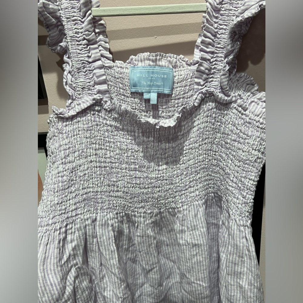 Hill House Lavender Stripe Ellie Nap Dress - Picture 4 of 4